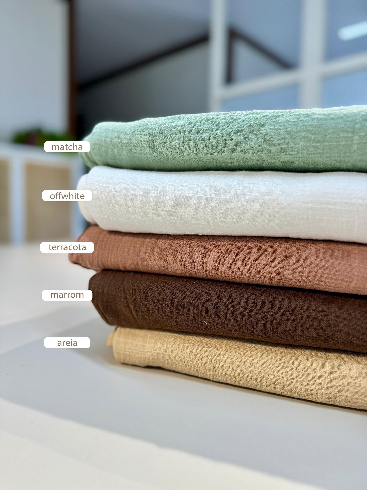 lenço algodão feminino