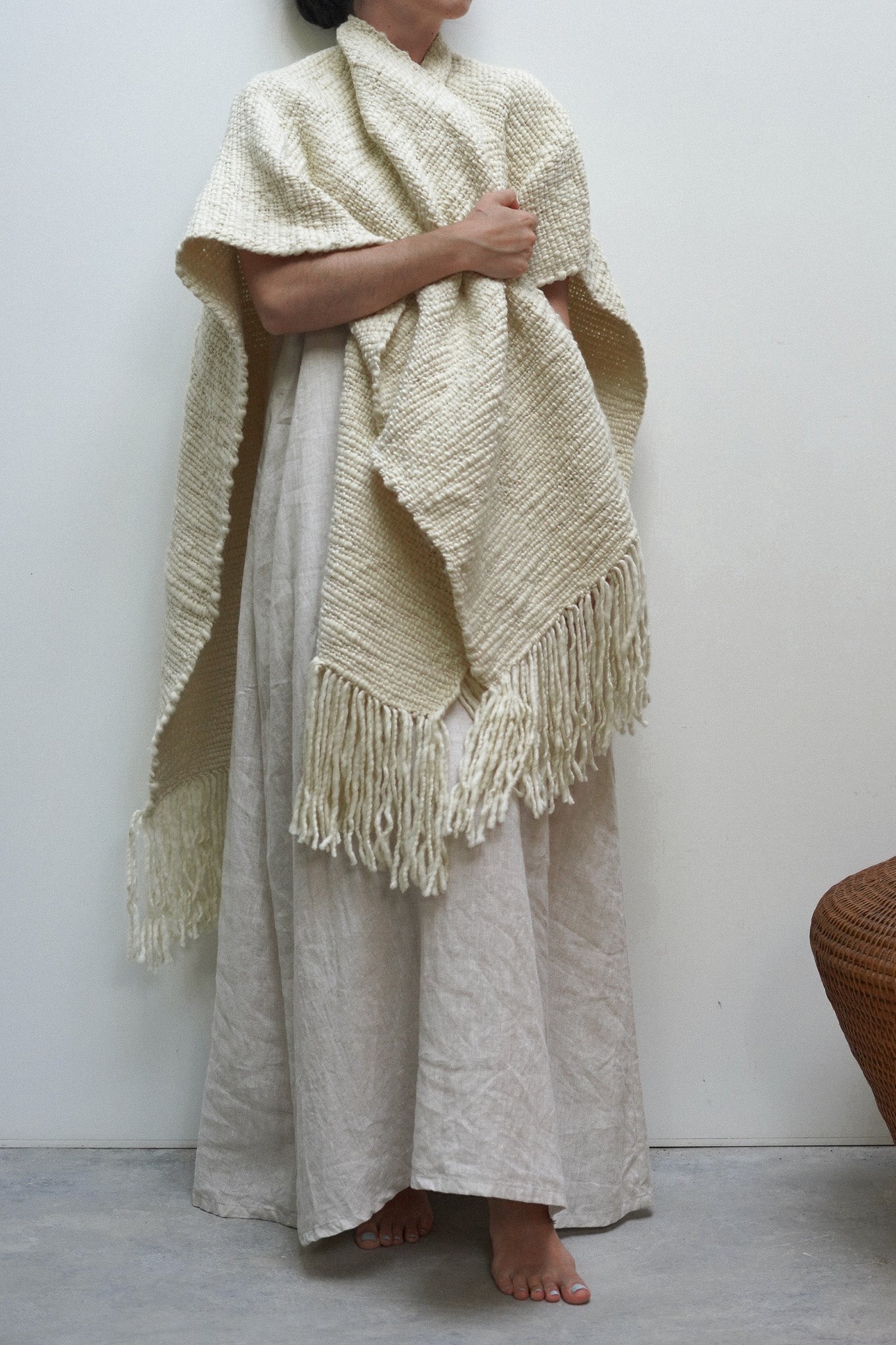 ruana lã merino feminina viento